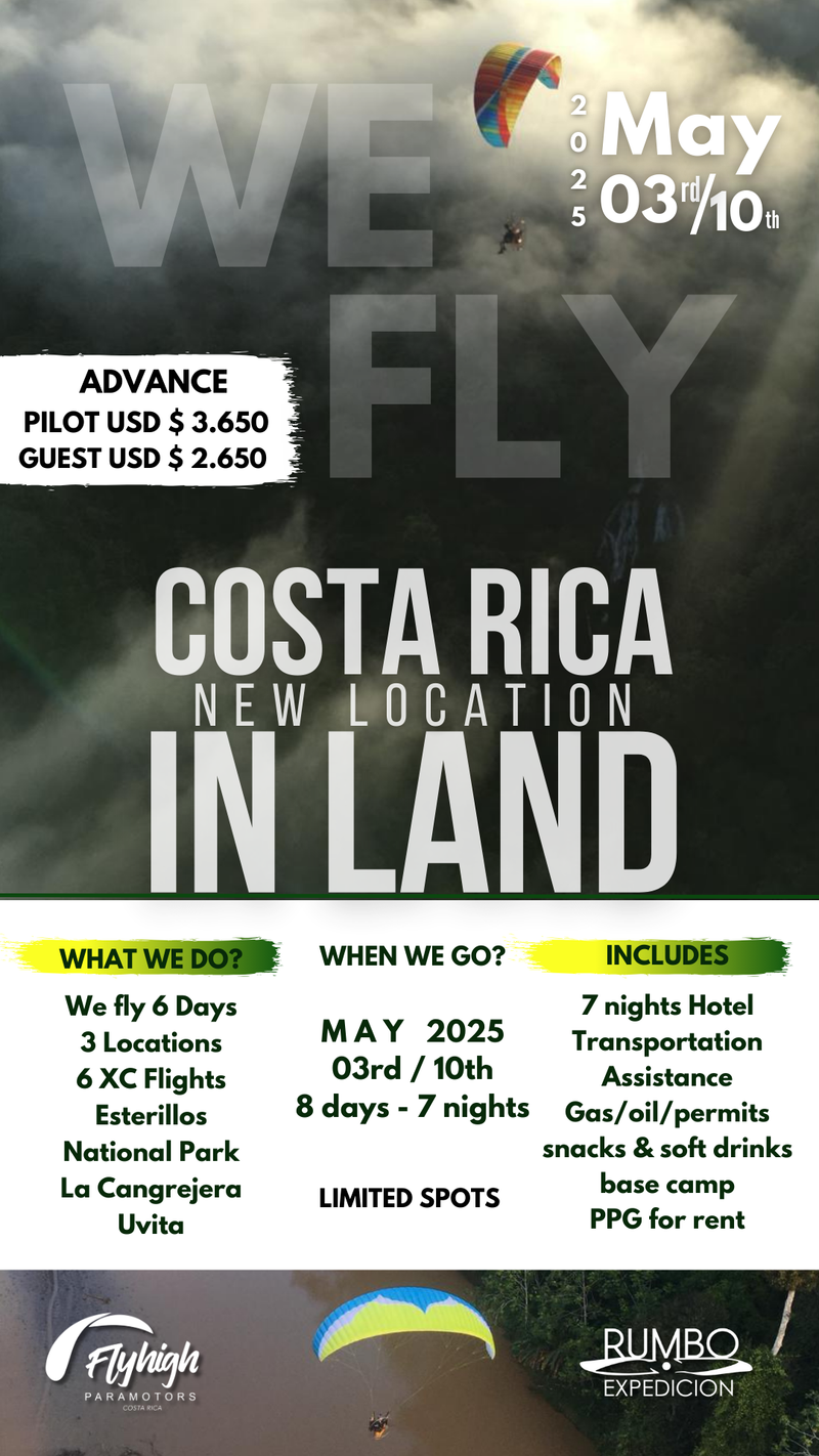 COSTA RICA Now Location IN LAND